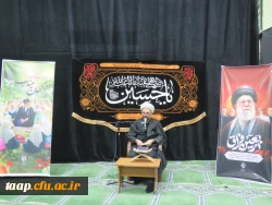 مراسم  اربعین امام شهید و شهدای والامقام؛ ندای وفاداری در پردیس علامه امینی دانشگاه فرهنگیان استان آذربایجان شرقی 2