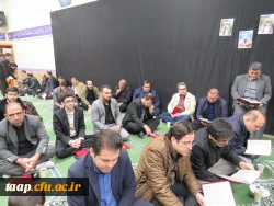 مراسم  اربعین امام شهید و شهدای والامقام؛ ندای وفاداری در پردیس علامه امینی دانشگاه فرهنگیان استان آذربایجان شرقی 5
