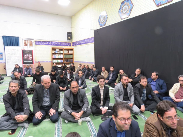 مراسم  اربعین امام شهید و شهدای والامقام؛ ندای وفاداری در پردیس علامه امینی دانشگاه فرهنگیان استان آذربایجان شرقی 8