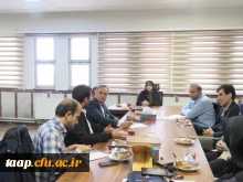 جلسه بررسی مشکلات آموزشی دانشگاه در اتاق ریاست پردیس علامه امینی برگزار شد.