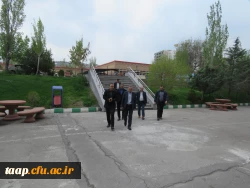 روز دوشنبه مورخه 7 اردیبهشت ماه 1405 اعضای هیئت رئیسه دانشگاه از پروژه های عمرانی پردیس علامه امینی بازدید کردند. 2