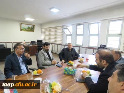 بازدید معاون فرهنگی دانشگاه از پردیس علامه امینی  2