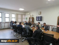 بازدید معاون فرهنگی دانشگاه از پردیس علامه امینی  3