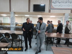 بازدید معاون فرهنگی دانشگاه از پردیس علامه امینی  6