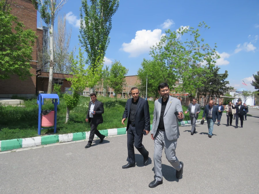بازدید معاون فرهنگی دانشگاه از پردیس علامه امینی  7
