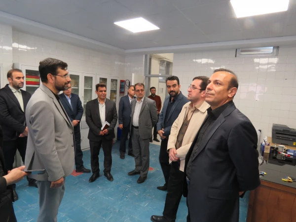 بازدید معاون فرهنگی دانشگاه از پردیس علامه امینی  12