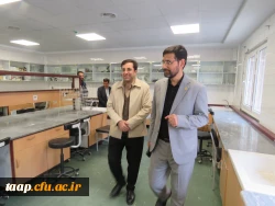 بازدید معاون فرهنگی دانشگاه از پردیس علامه امینی  13