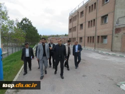بازدید معاون فرهنگی دانشگاه از پردیس علامه امینی  14