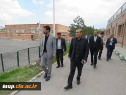 بازدید معاون فرهنگی دانشگاه از پردیس علامه امینی  15